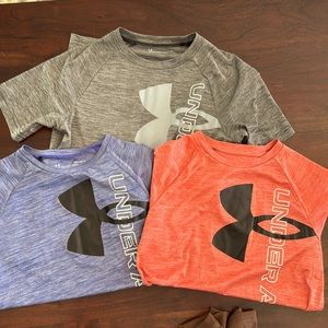 Boys Under Armour shirts - lot of 3!